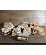 Cat’s Meow Village Shelf Sitters Lot Of 39 Well&#39;s Fargo Zang&#39;s Beer Chur... - €50,43 EUR
