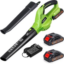 Cordless Leaf Blower: 150 Mph/20 V Handheld Electric Leaf Blower For Lawn Care, - $59.93