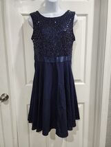 Sequin Dress A Line Wedding Formal Swing Tulle Dress Sleeveless Cocktail... - $19.96