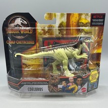 Jurassic World Camp Cretaceous Coelurus 6&quot; Dinosaur Attack Pack Mattel - £10.04 GBP