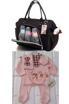 Elegance Mother Baby Care Shoulder-Handbag And 100% Cotton Hospital Outlet Set - £74.34 GBP+