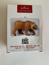 Hallmark 2022 Brown Bear, Brown Bear, What Do You See? Book Ornament - NIB - £9.43 GBP