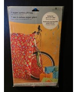 1 American Greetings Super Gift Bag 38&quot; x 80&quot; x 13&#39; (Red w/Circles) *NEW... - $11.99