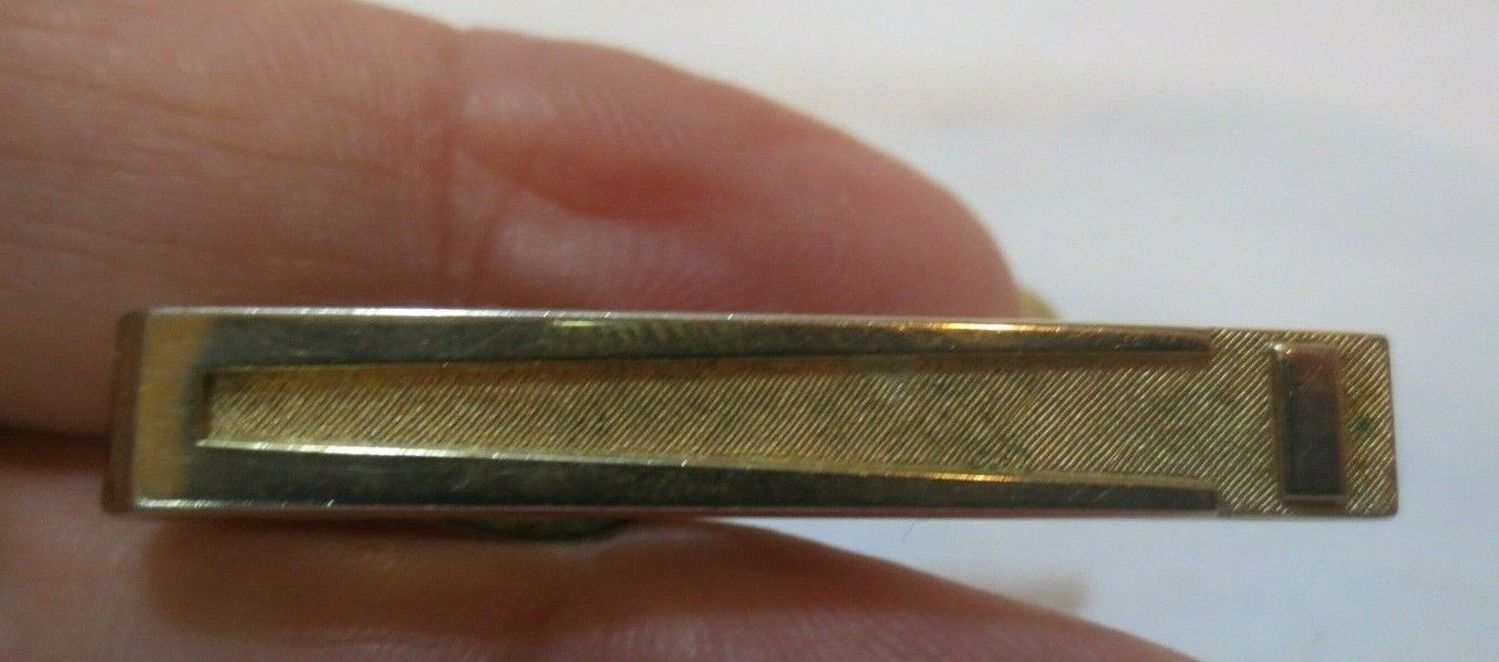 Primary image for Vintage Swank  Tie Clasp Clip Gold Tone
