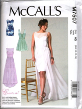 McCall&#39;s M7507 Misses 6 to 14 Special Occasion Dress Uncut Sewing Pattern - £11.64 GBP