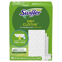 Swiffer 31821 Dry Microfiber Mop Refill 5.4 in – 16-Pack White - $8.90