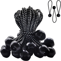 Garden Expert Ball Bungee Cords 6 Inch - 25 PCS Bungee Balls with Elastic String - $24.00