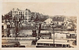 Rotterdam Netherlands~Gezicht Op De OOSTERKADE~1931 Photo Postcard - £5.50 GBP