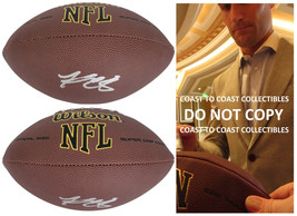 Kirk Cousins Signed Football Proof COA Autographed Atlanta Falcons Vikings - £148.78 GBP