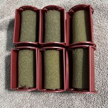 Lot of 6 Caruso Large Molecular Replacement Steam Hair Rollers Curlers M... - $27.86 CAD