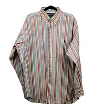 VTG Ralph Lauren Blaire Multicolor Striped Button Down LS Men’s shirt- XL - £15.01 GBP