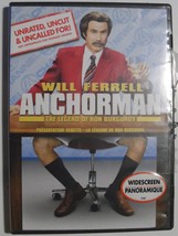 Anchorman Will Ferrell 2004 DVD Video US Pressing VG The Legend Of Ron Burgundy - £10.19 GBP