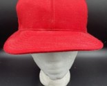 Vtg Roxxi Hat Blank Trucker Cap Red Made In USA Adjustable SnapBack Adju... - $12.59