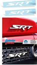 SRT Front Rear Emblem Overlay Decals Stickers - 2015-2016 Challenger SRT... - $281.56 MXN