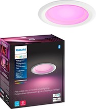 Philips Hue White &amp; Color Ambiance 4&quot; High Lumen Recessed Downlight - £80.03 GBP
