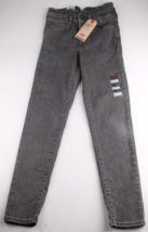 Levi&#39;s Mujer Mile High Súper Flaco Tobillo Vaqueros Talla 4 W27 Hyper Tr... - $19.96