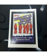 1991 Topps Wacky Packages Nude Kids on the Block #37 - £1.74 GBP