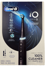 Oral-B iO Series 5 Limited Rechargeable Electric Powered Toothbrush, Black - £155.37 GBP