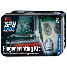 Thames &amp; Kosmos Spy Labs Inc: Fingerprinting Kit Identify, Collect, Anal... - £5.50 GBP