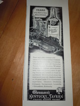 Glenmore&#39;s Kentucky Tavern Bourbon Whiskey Print Magazine Ad 1937 - £5.50 GBP