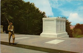 Tomb of the Unknown Soldiers Arlington National Cemetery VA Postcard PC540 - £3.97 GBP