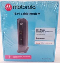 Motorola MB7420-10 16x4 Cable Modem 686Mbps DOCSIS 3.0 Channel Bonding G... - £38.81 GBP
