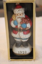 1984 Vintage 1920 Memories Of Santa Collection 5&quot; Christmas Ornament - $24.75