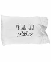 Vegan Girl BFF Friend Pillowcase Funny Gift Idea for Bed Body Pillow Cov... - $21.75