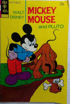 Walt Disney MICKEY MOUSE and Pluto Gold Key # 148 April 1974 - £4.77 GBP