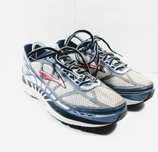 Brooks Dyad 8 Athletic Running Shoe Womens Size 9 White Blue - £39.25 GBP