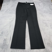 French Connection Pants Womens 6 Black Mid Rise Bootcut Work Dress Bottoms - $18.69