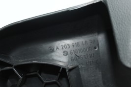 2005-2007 MERCEDES W203 C350 C230 FRONT RIGHT SEAT SIDE PLASTIC COVER TRIM H1106 image 11
