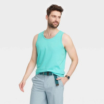Goodfellow &amp; Co Men&#39;s Turquoise Tank Top XX-LARGE Cotton Blend Soft New - $11.99