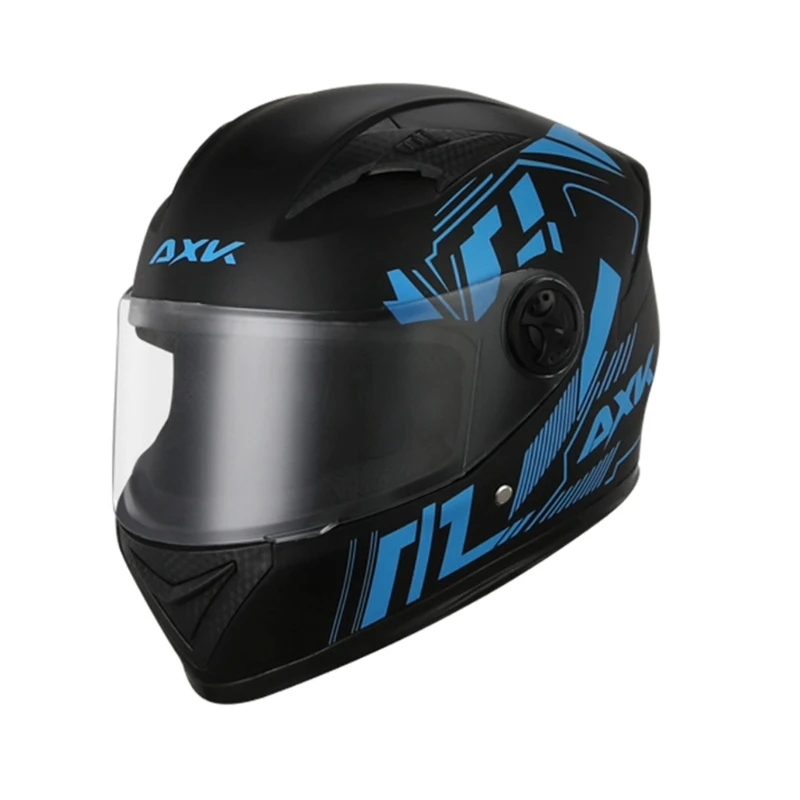 Full Face Motorcycle Street-Bike Helmet with Removable Winter Neck Scarf Dual s  - £273.69 GBP