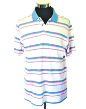 New with Tags Massimo Castello Polo Shirt Men&#39;s Size XL Multicolor Strip... - £19.11 GBP