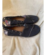 EUC Bob&#39;s by Skechers Women&#39;s Navy Blue Slip on Shoes Size 8 - £17.13 GBP