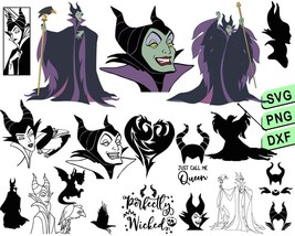 Maleficent Svg Png, Disney Maleficent Svg, Disney Villains Svg Png  - $1.99