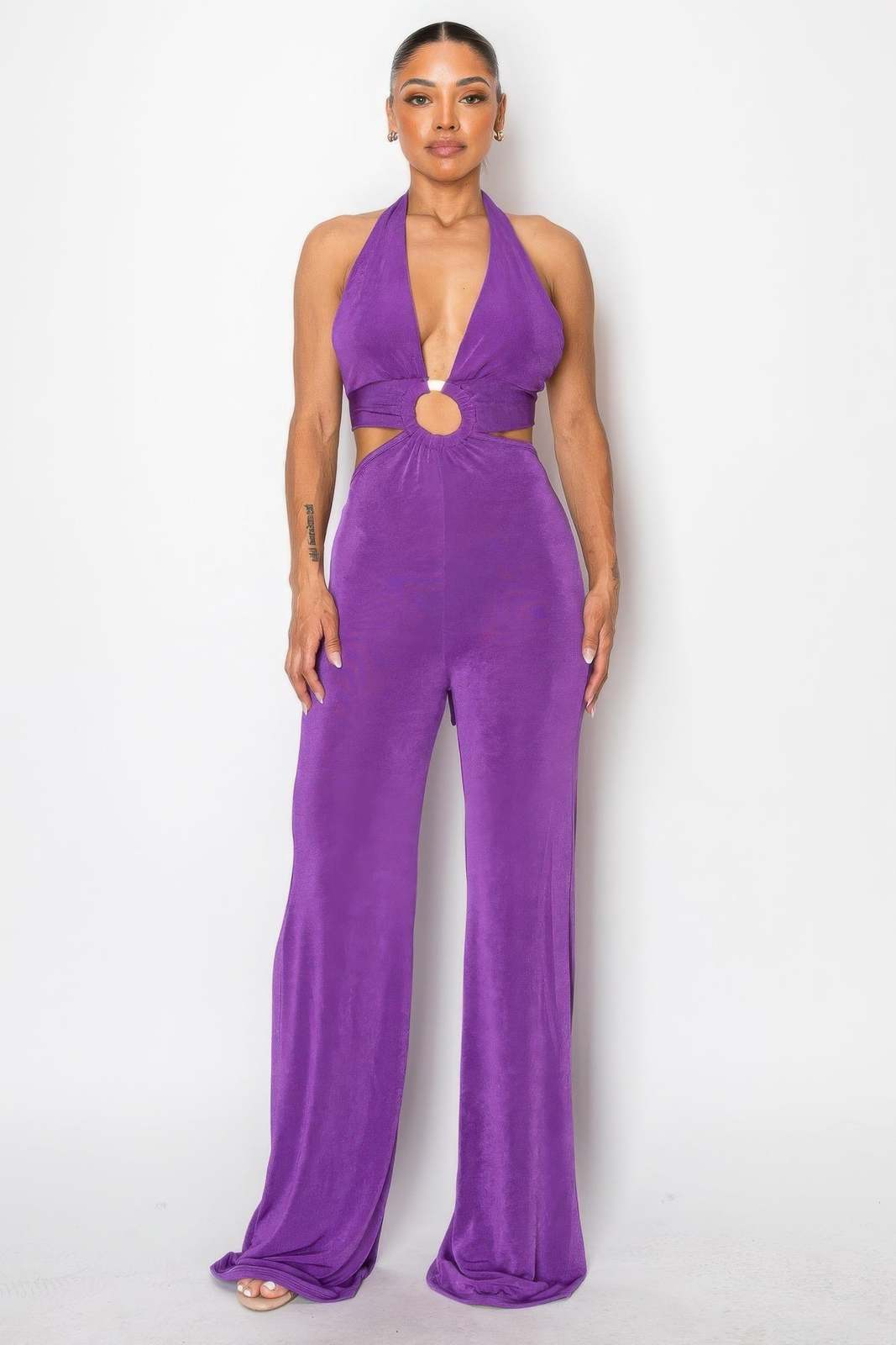 Olid Slinky Wide Legs Jumpsuit - $51.50