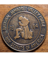 1964 Valley Forge, Pennsylvania PA National Jamboree Boy Scouts Coin Med... - $17.95 CAD