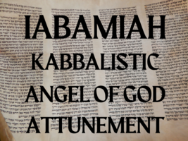 IABAMIAH Kabbalistic Angel of God Attunement - £19.18 GBP