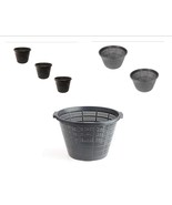 Plastic Mesh Round Aquatic Plant &amp; Flower Baskets Pond Planters | Value ... - $61.33