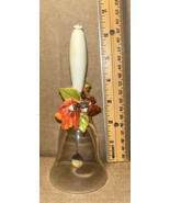 Avon 1988 Autumn Leaf Crystal Bell Over 24% Full Lead Collectible Decor ... - €8,15 EUR