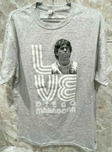 Diego Maradona LOVE  T-shirt   Back number 12 printed JERZEES  Men size  XL - £10.08 GBP
