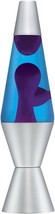 Lava® Lamp 14.5&#39;&#39; Purple Wax Blue Liquid Silver Base Decor Lamp Schylling NEW - £29.43 GBP