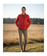 Lauren Ralph Lauren Women&#39;s Red Quilted Riding Jacket Size S - $78.21