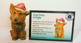 Harmony Ball Pot Bellys Dog Days Kringle Christmas Treasure Box 2002 - $15.84