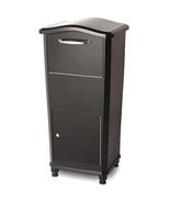 Elephantrunk Parcel Drop Box, Black, Cast Aluminum - $7,061.92 MXN