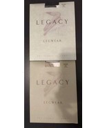 2 Packs Women&#39;s Legacy Legwear Body Shaper Longline Brief Size E Black &amp;... - $200.66 MXN