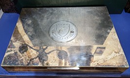 Rare - Silver Cigar Humidor - Vanderbilt University - Made In Italy - £180.41 GBP