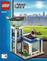 Instruction Book 4 Only For LEGO CITY Police Station Aircraft Tower 60047   - £4.41 GBP